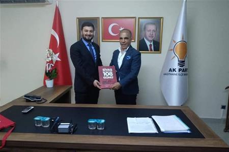 Kağıthane AK Parti Belediye Başkan Adayı Sayın Mevlüt Öztekin 'i Ziyaret Ettik